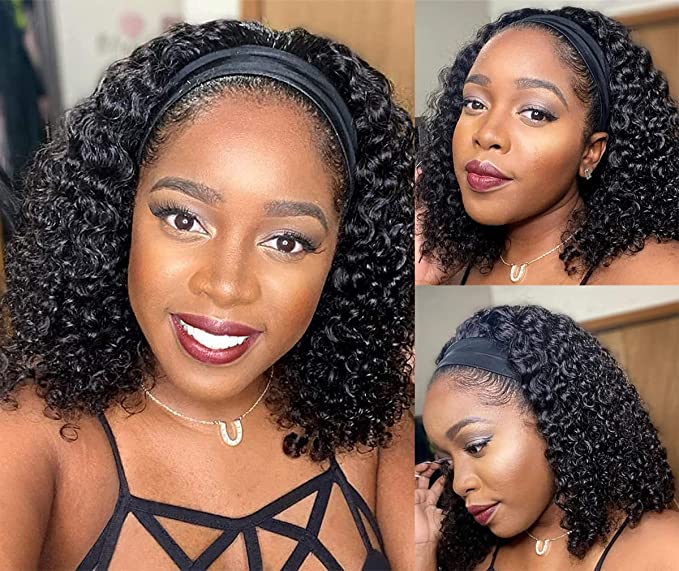 Deep Wave Headband Wig