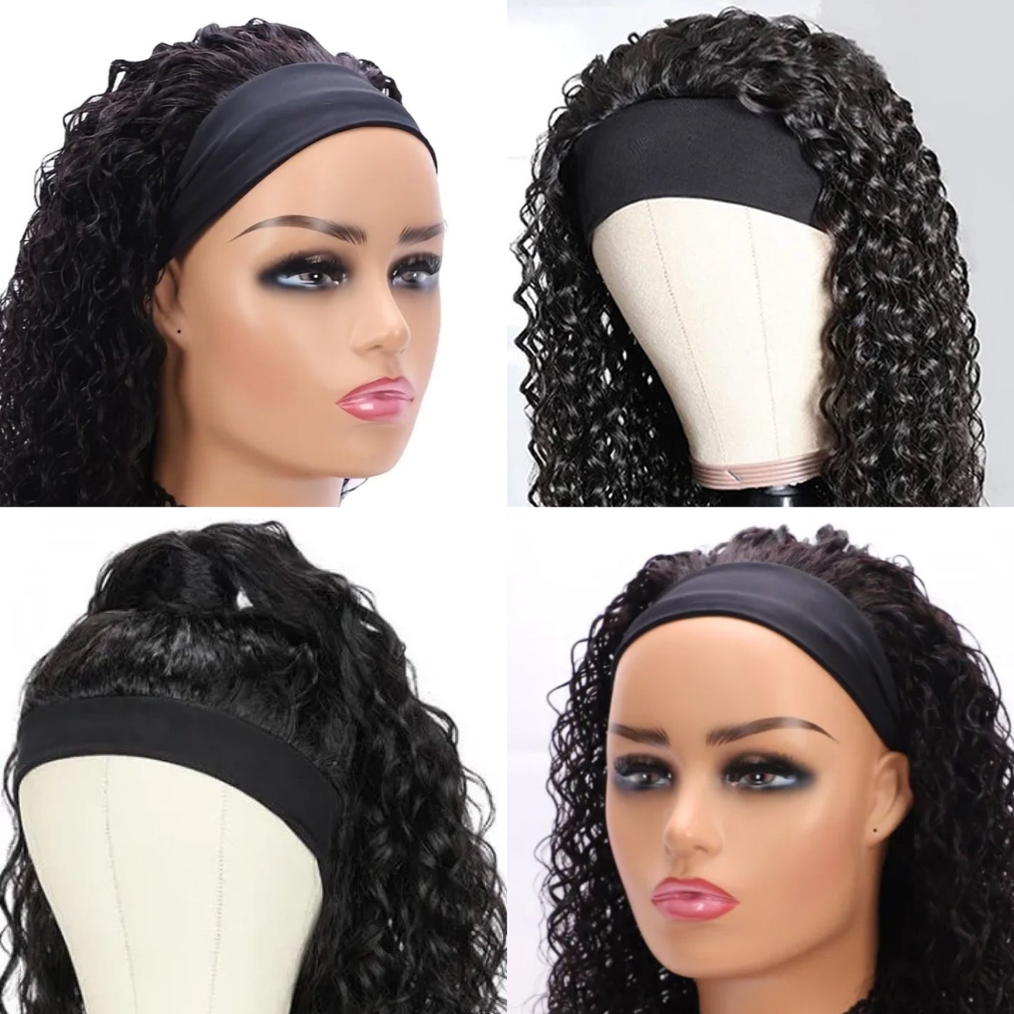 Deep Wave Headband Wig