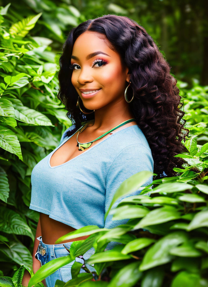 Deep Wave Closure Wig
