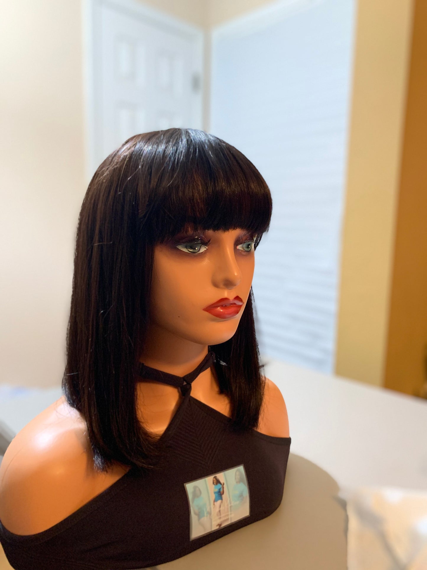 Straight Bob Bang Wig